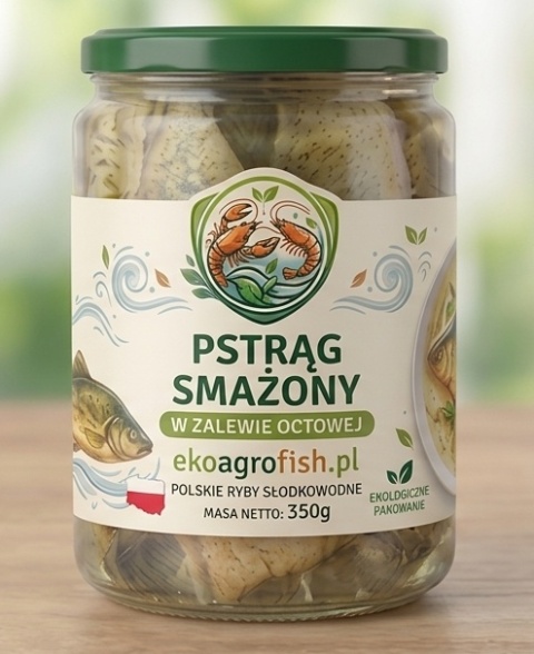 Pstrąg smażony w zalewie octowej 350g